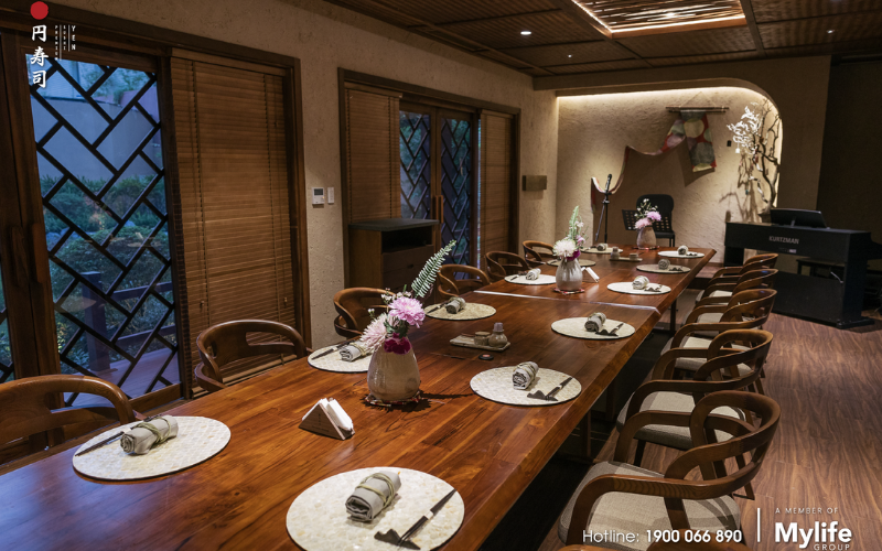 Nhà hàng Nhật có phòng riêng tại Sài Gòn